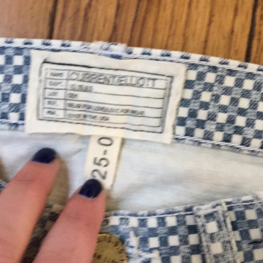 Current Elliot Checker Jeans - Picture 4 of 4